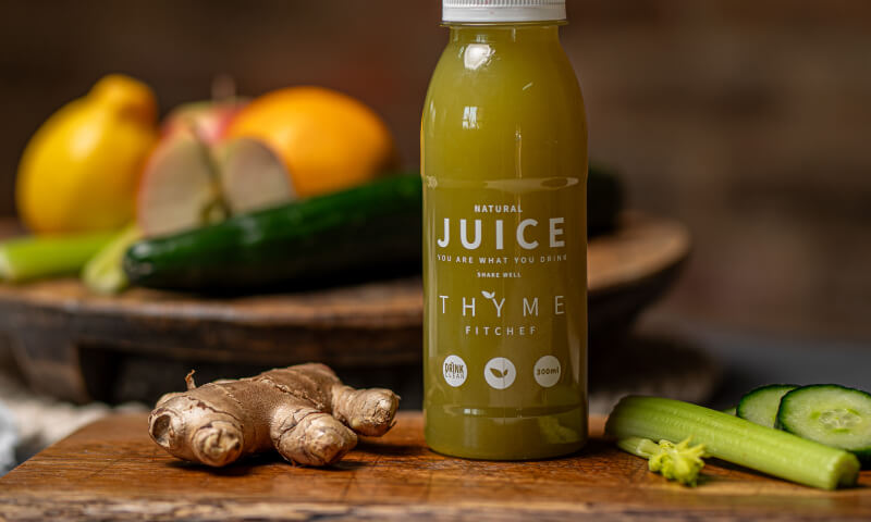 Soothe Juice (Apple, Celery, Cucumber, Lemon, Ginger,) 295ml