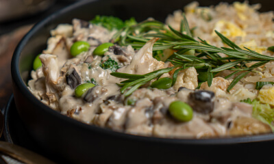 Mushroom Sauce Edamame 350g (v)