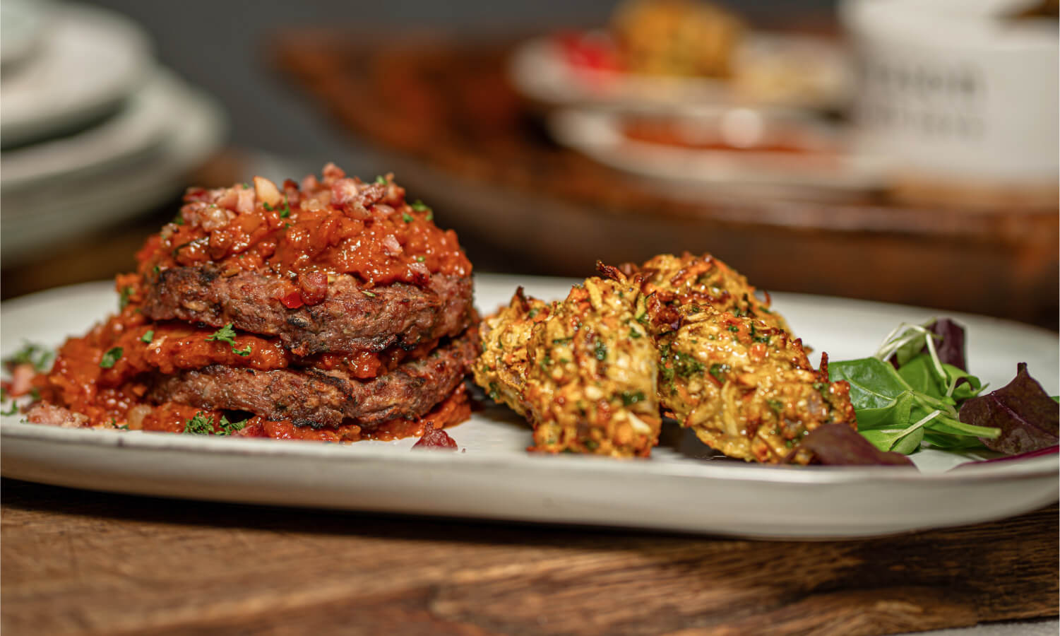 Double Beef Bunless Burger 350g