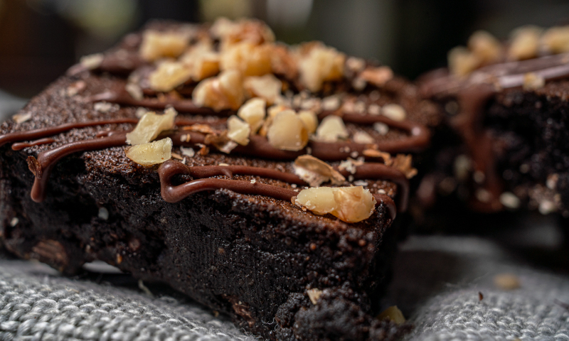 Famous Double-Chocolate Almond-Flour Brownie