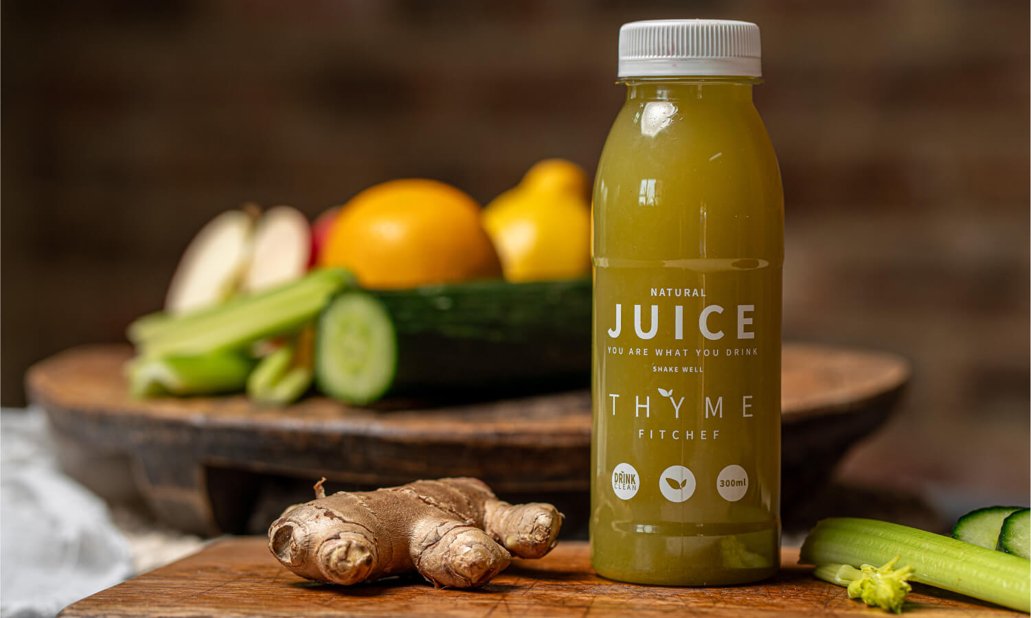 Soothe Juice (Apple, Celery, Cucumber, Lemon, Ginger,) 295ml