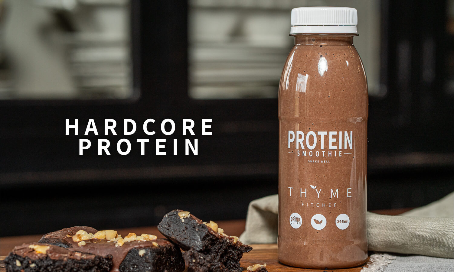 Choc Brownie HARDCORE Protein Smoothie 295ml