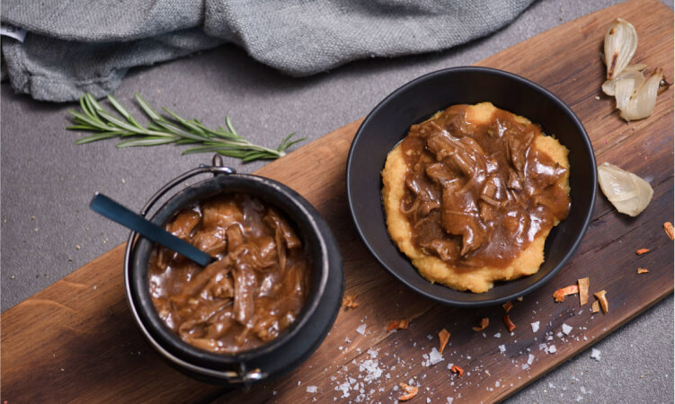 Pulled Beef on Duo Mash 350g