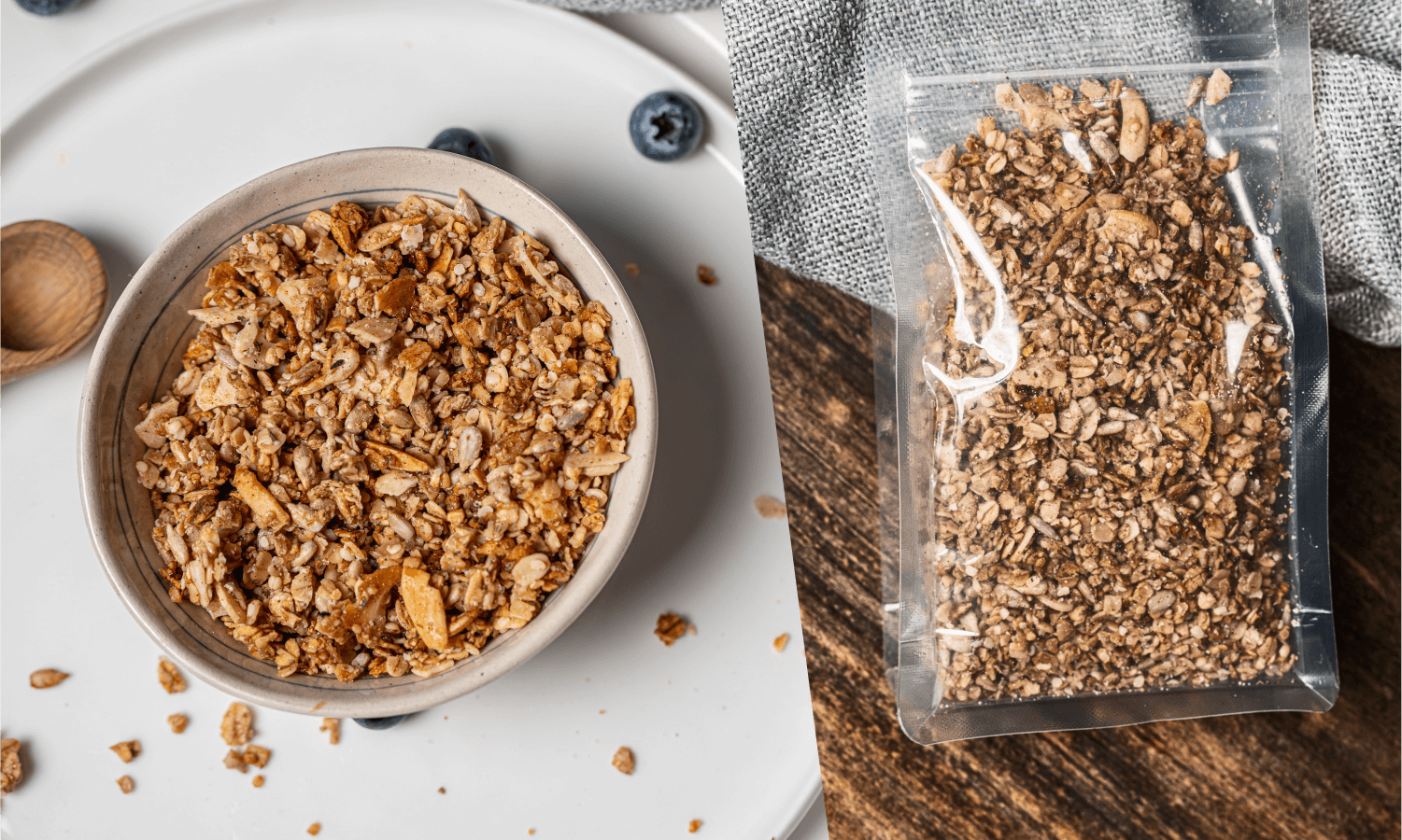 Honey, Almonds Granola Pack 165g