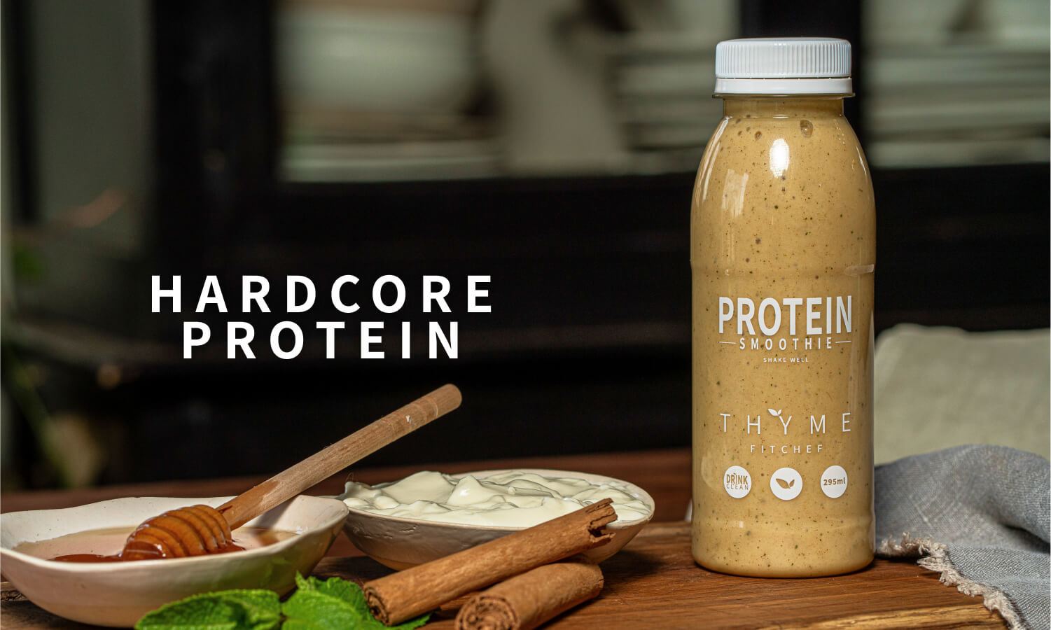 Mango Lassie HARDCORE Protein Smoothie 295ml